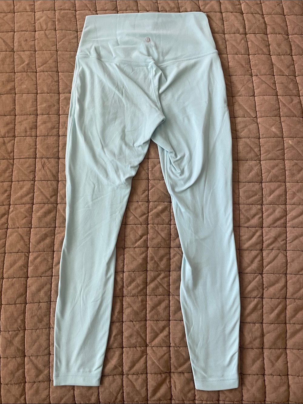 Light/Pale Blue High-Waist lululemon Leggings